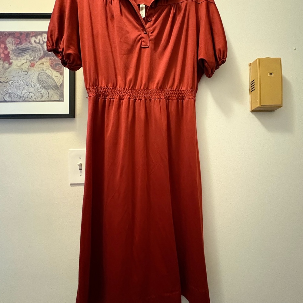 Elegant Red Women's Dress